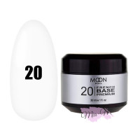 Камуфляжна база MOON BAZA FRENCH PREMIUM, 30ml №20