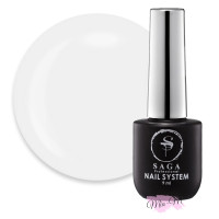 Камуфляжна кольорова база для нігтів Saga Professional Color Base №11 білосніжна, 9 мл