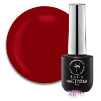 Камуфляжна кольорова база для нігтів Saga Professional Color Base №12 вишнева, 9 мл