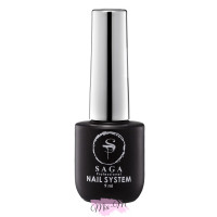 Матовий топ для гель-лаку без липкого шару Saga Professional Top Velvet, 9 мл