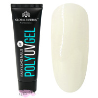 Полігель Global Fashion Poly UV Gel №07 молочний, 30 мл
