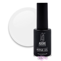 Камуфлирующий гель для укрепления ногтей Adore Repair Cover Gel №01 прозрачный, 7.5 мл