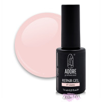 Камуфлюючий гель для зміцнення нігтів Adore Repair Cover Gel №07 світло-рожевий, 7.5 мл