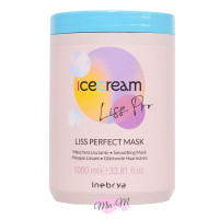 Розгладжуюча маска для жорсткого та неслухняного волосся Inebrya Ice Cream Liss-Pro Liss Perfect Mask, 1000 мл