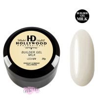 Гель для нарощування Hollywood, 25 мл Milk