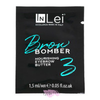 Склад InLei "Brow Bomber №3" поживне масло для ламінування брів у саші, 1,5 мл