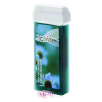 Віск плівковий для депіляції в касеті ItalWax Azulen, 100 г