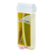 Віск плівковий для депіляції в касеті ItalWax Banana, 100 г