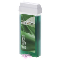 Віск плівковий для депіляції в касеті ItalWax Aloe Vera, 100 г