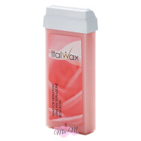 Віск плівковий для депіляції в касеті ItalWax Rose, 100 г