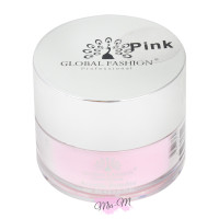 Акрилова пудра для нігтів Global Fashion Acrylic Powder Pink рожева, 15 г