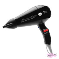 Фен для волосся з іонізацією Tico Professional Ergo Stratos 3900 Black Ion 2000 Вт чорний (100003IONBK)