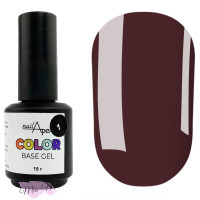 Кольорова база Nail Apex Color 15 мл №1