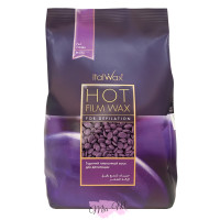 Віск плівковий для депіляції в гранулах ItalWax Plum, 1000 г