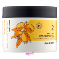 Маска для живлення та зволоження волосся з аргановою олією Elgon Argan Nutrienergetic Mask, 500 мл