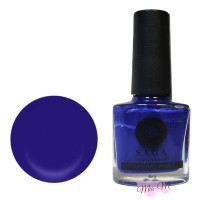 Лак-фарба для стемпінгу Saga Professional Stamping Paint №12 темний фіолетово-синій, 8 мл