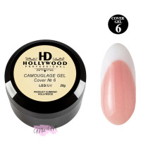 Гель для нарощування Hollywood, 25 мл Cover №6