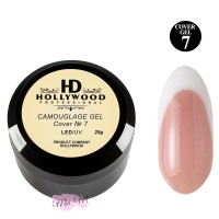 Гель для нарощування Hollywood, 25 мл Cover №7