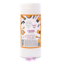 Рушники в рулоні Panni Mlada 35х70 см зі спанлейсу гладкі 40 г/м2 (100 шт/рулон)