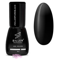 Гель лак Siller 8 мл, Pure black