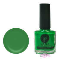 Лак-фарба для стемпінгу Saga Professional Stamping Paint №07 зелений, 8 мл