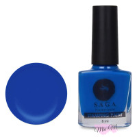 Лак-краска для стемпинга Saga Professional Stamping Paint №09 синий, 8 мл