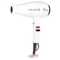 Фен для волосся з іонізацією Tico Professional Turbo 3400 Ion White 2200 Вт білий (100001IONWT)