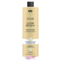 Безсульфатний зволожуючий шампунь для сухого волосся Lisap Elixir Renew Nourishing Shampoo, 1000 мл