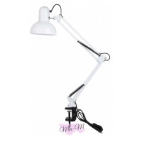 Лампа настільна на струбціні Desk Lamp біла