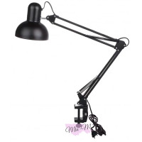 Лампа настільна на струбціні Desk Lamp чорна