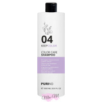 Шампунь для підтримки кольору фарбованого волосся Puring Keepcolor Color Care Shampoo, 1000 мл