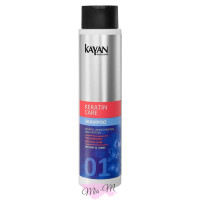 Відновлюючий шампунь для пошкодженого та тьмяного волосся Kayan Professional Keratin Care Shampoo, 400 мл