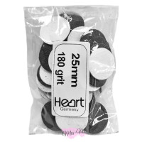 Змінні файли для педикюрного диска Heart Germany L 25 мм 180 грит (50 штук)