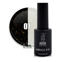 Топ для нігтів з шиммером Adore miracle 7,5 мл №7