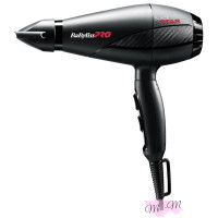 Фен для волосся з іонізацією BaByliss PRO BAB6250IE Black Star Ionic 2200 Вт чорний