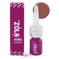 Хна професійна для брів ZOLA Henna 04 Caramel карамель, 5 г