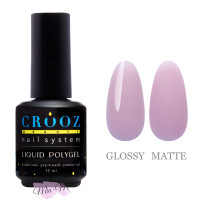 Рідкий полігель Crooz Liquid Polygel №5 бузково-рожевий, 15 мл