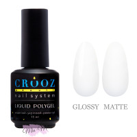 Рідкий полігель Crooz Liquid Polygel №7 молочний, 15 мл