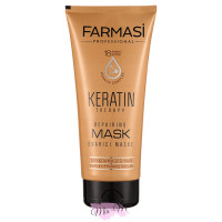 Маска-кондиціонер для волосся з кератином Farmasi Keratin Therapy Repairing Mask, 200 мл