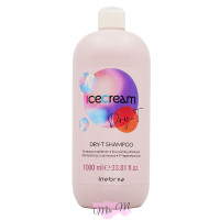 Зволожуючий шампунь для сухого та пошкодженого волосся Inebrya Ice Cream Dry-T Shampoo, 1000 мл