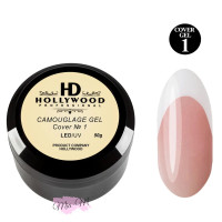 Гель для нарощування Hollywood, 50 мл Cover №1