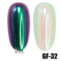 Втирка для нігтів Global Fashion (Aurora pigment GF-32)