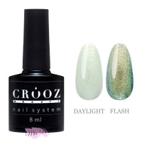 Гель-лак Crooz Aurora №1 зелений перламутровий, 8 мл