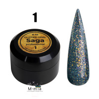 Гель фарба Saga Galaxy glitter opal 8 мл №1