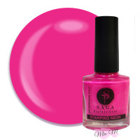 Лак-фарба для стемпінгу Saga Professional Stamping Neon №02 малиновий неон, 8 мл