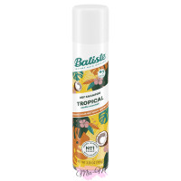 Сухий шампунь для волосся Batiste Dry Shampoo Tropical Тропічні фрукти, 200 мл