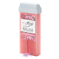Віск плівковий для депіляції в касеті ItalWax Flex Rose Oil, 100 г
