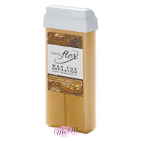 Віск плівковий для депіляції в касеті ItalWax Flex Amber, 100 г
