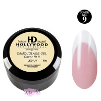 Гель для нарощування Hollywood, 50 мл Cover № 9
