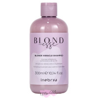 Хелатуючий шампунь для блонду Inebrya Blonde Miracle Shampoo, 300 мл